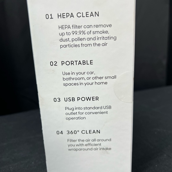 New Sharper Image Portable Air Purifier - Picture 2 of 3